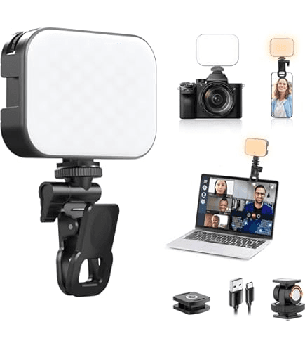 LED Video Light with Tripod & Mount Kit